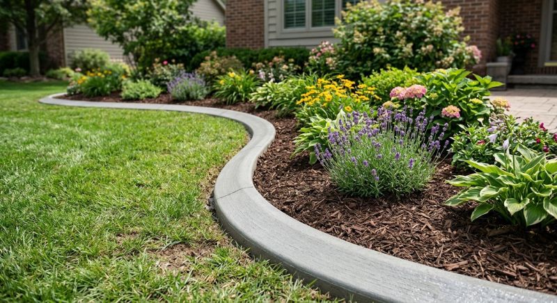 Flowerbed Curbing Installation in Honolulu, HI